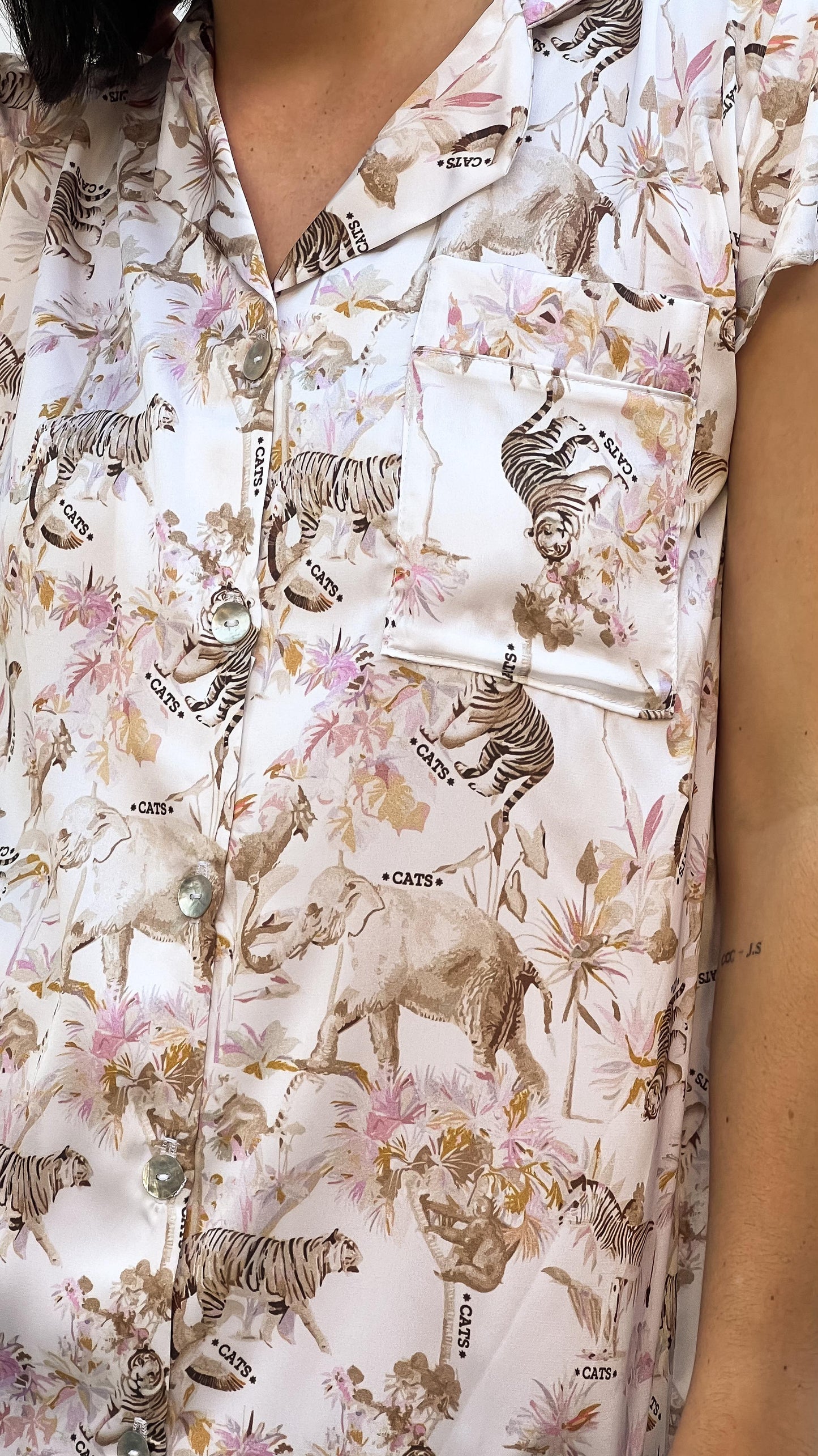 CAMISOLA SIAMES SELVA ROSA