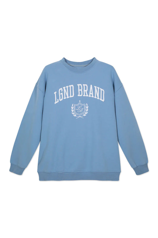 Sweatshirt_ Light Blue Crewneck LB Insignia