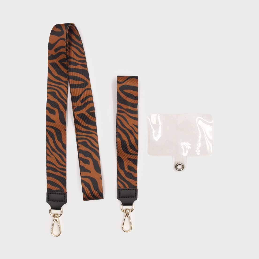 SET STRAP CELU CLASSIC LOVE CAMEL ZEBRA