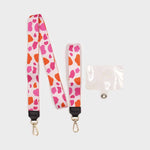 Cargar imagen en el visor de la galería, SET STRAP CELU CRAZY PINK COW
