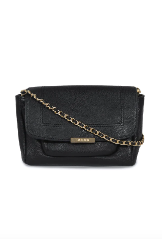 Chain_Gold Leather Bag