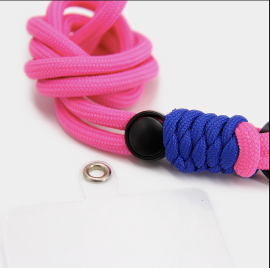 STRAP CUERDA NUDO AJUSTABLE LISO FUCSIA