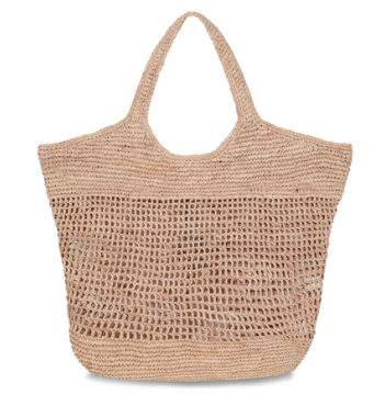 RAFFIA TOTE BAG