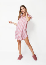 Cargar imagen en el visor de la galería, CAMISOLA SIAMÉS PRINT ROSADO
