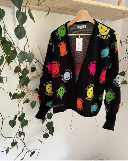 Sweater Alondra Multicolor Negro