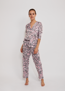 PIJAMA BOMBAY LEOPARDOS PINK