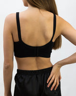 Cargar imagen en el visor de la galería, BRALETTE MATERNAL BURMESS NEGRO

